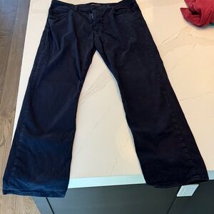 Mavi Jeans Matt Relaxed Straight Leg Navy Blue Wide-Leg Pants
